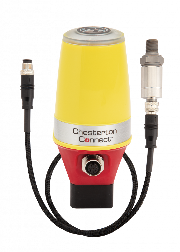 Der Chesterton Connect™ Sensor in der Version eigensicher, die neueste Veröffentlichung von Chesterton’s IoT Produktlinie, ist zertifiziert für den Einsatz an Aggregaten